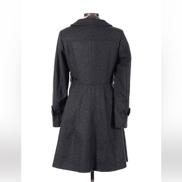 Maria Westerlind limited edition Lovis grey long wool blend peacoat,36 or small - Picture 3 of 13